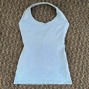 Organic Synergy Earthy Blue Halter Top